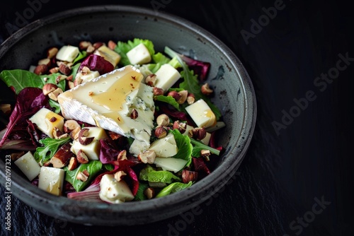 Taleggio Cheese Course with Radicchio and Endive