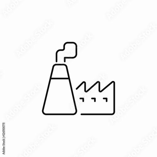 saw tooth factory icon sign vector