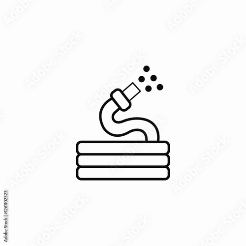 water hose icon sign vector