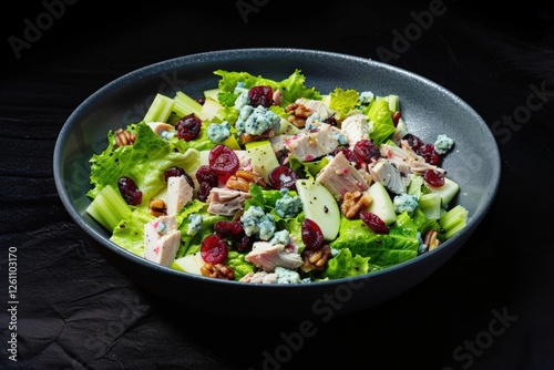 Crunchy Apples and Diced Celery Add Zest to this Salad