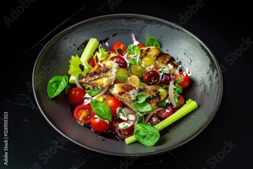 Savory Tomato Salad with Spicy Ginger Kick