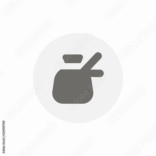 kettle tool icon sign vector
