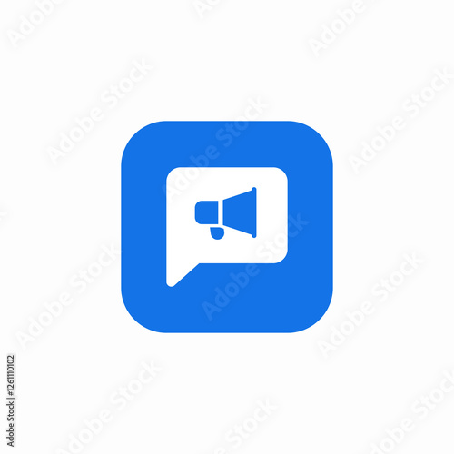 marketing message icon sign vector