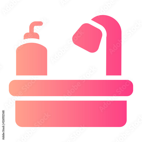 Sink gradient icon