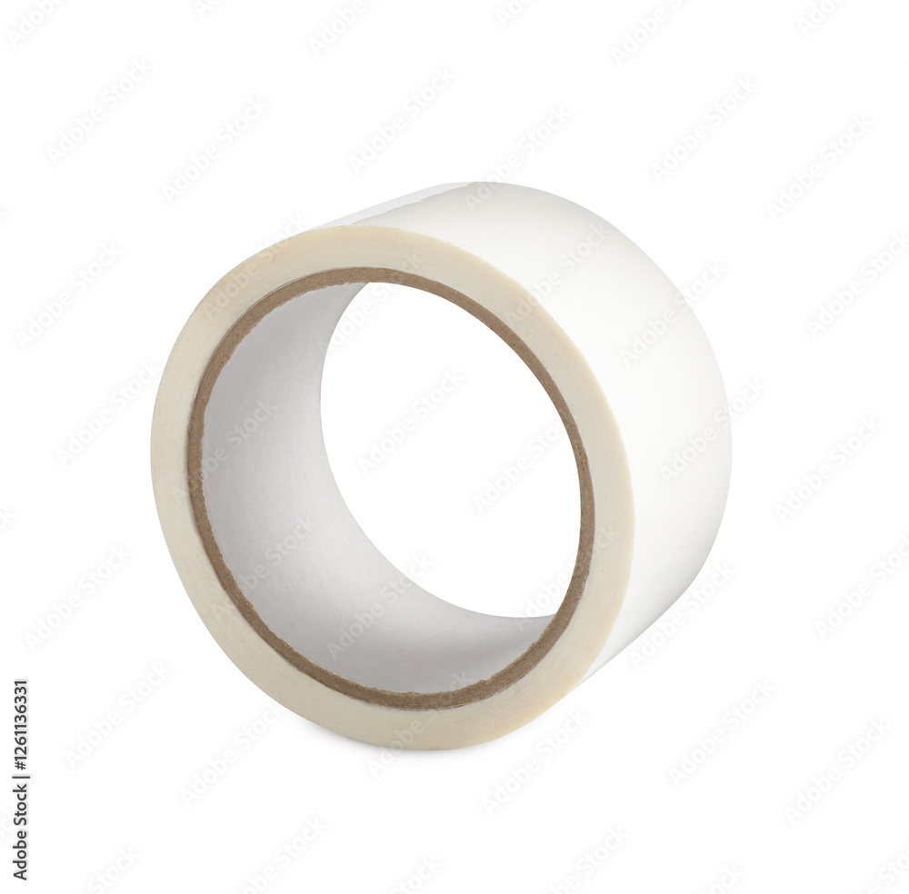 Roll of masking tape isolated on white Roll of masking tape isolated on white