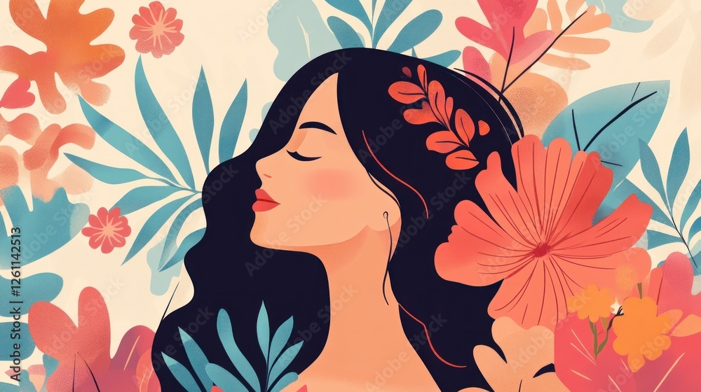 8 March International Womens Day Vector greeting card or social media post template 8 March International Womens Day Vector greeting card or social media post template