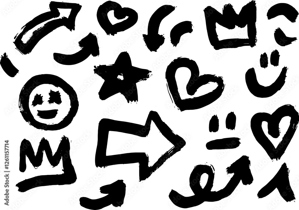 Grunge ink brush strokes elements. Black paint brush, stroke, line, grunge. freehand drawing doodle. artistic dirty. Black grunge brush stroke ink template collection Grunge ink brush strokes elements. Black paint brush, stroke, line, grunge. freehand drawing doodle. artistic dirty. Black grunge brush stroke ink template collection