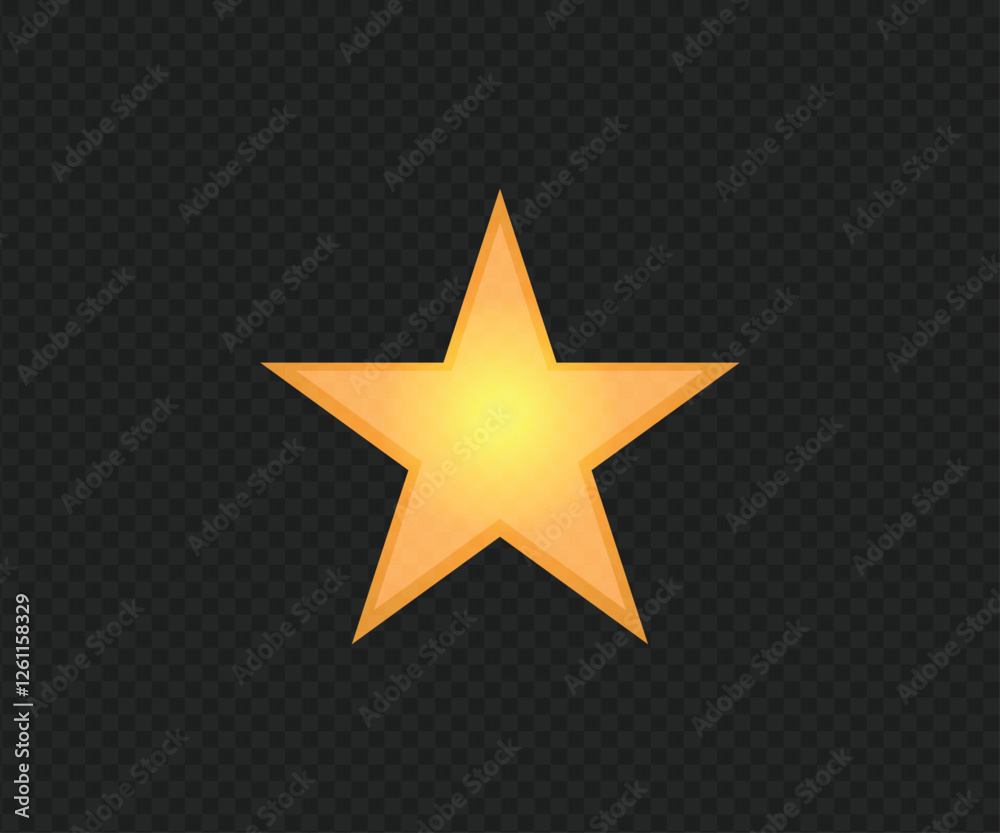 Fototapeta premium gold star icon and favorite icon set. Vector illustration