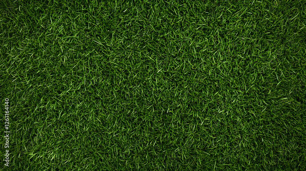 Obraz premium Lush green grass texture provides a natural, vibrant, and soothing visual element, perfect for backgrounds or adding an organic touch.