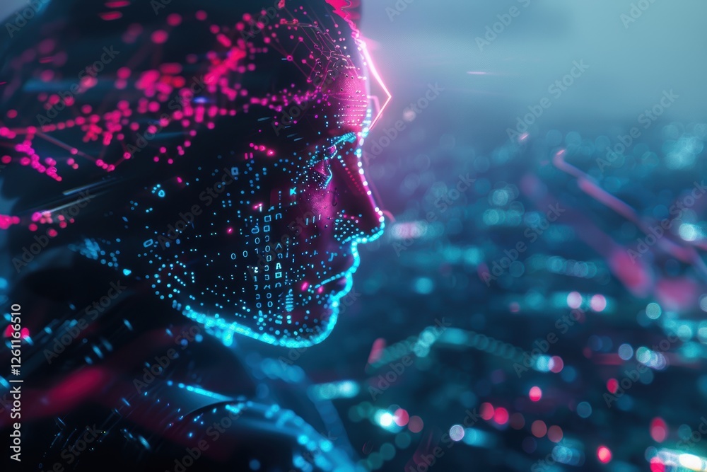Virtual AI Assistant with Glowing Neural Maps for Advanced Algorithm Visualization and Interface Virtual AI Assistant with Glowing Neural Maps for Advanced Algorithm Visualization and Interface