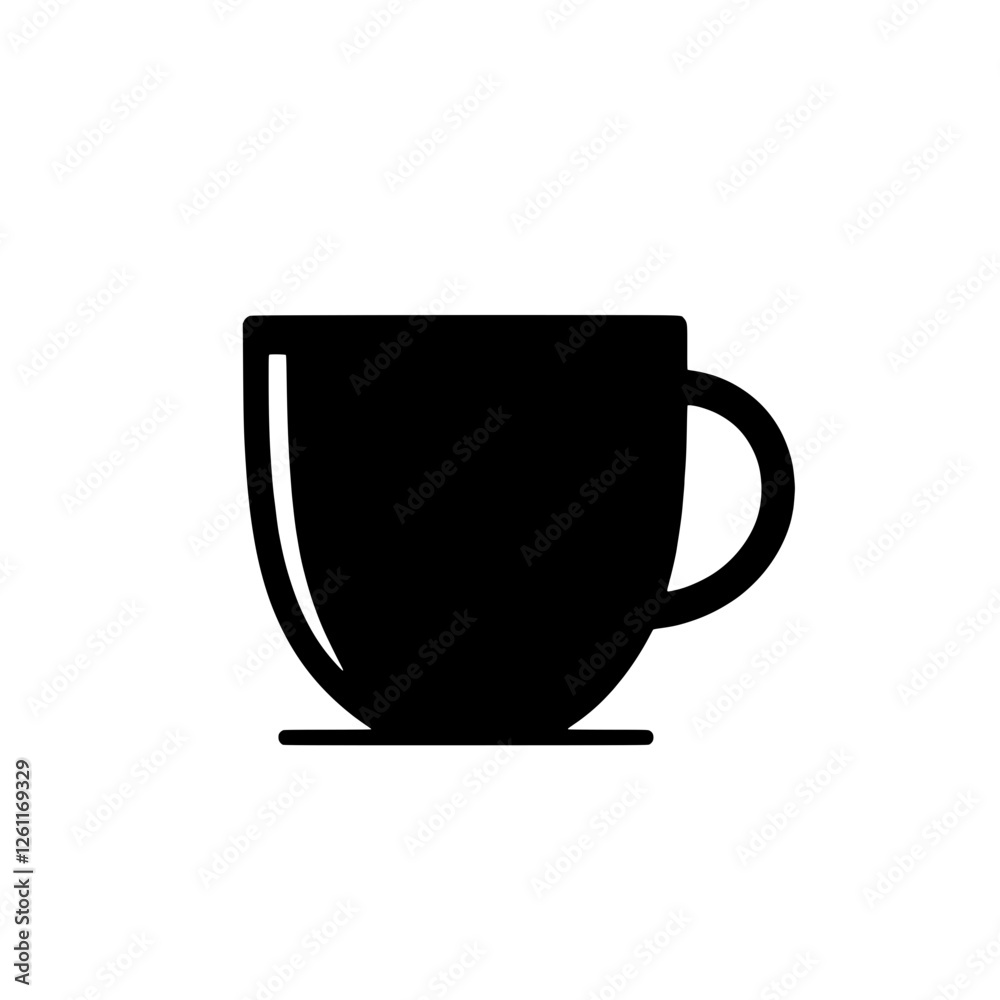 Simple Coffee Mug Icon Simple Coffee Mug Icon