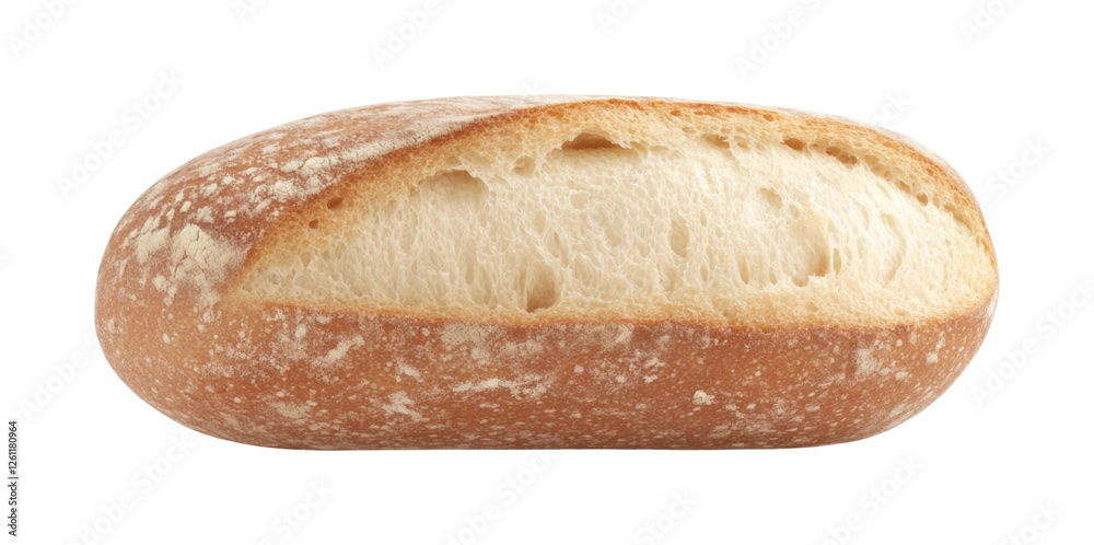 Fresh artisan bread in the kitchen isolated on transparent background Fresh artisan bread in the kitchen isolated on transparent background