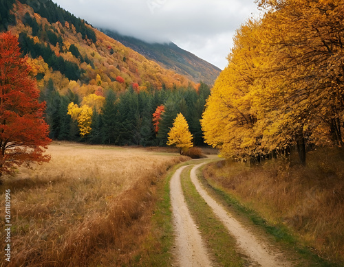 Autumn's Brushstroke Capturing Nature's Vibrant Landscapes for Timeless Beauty