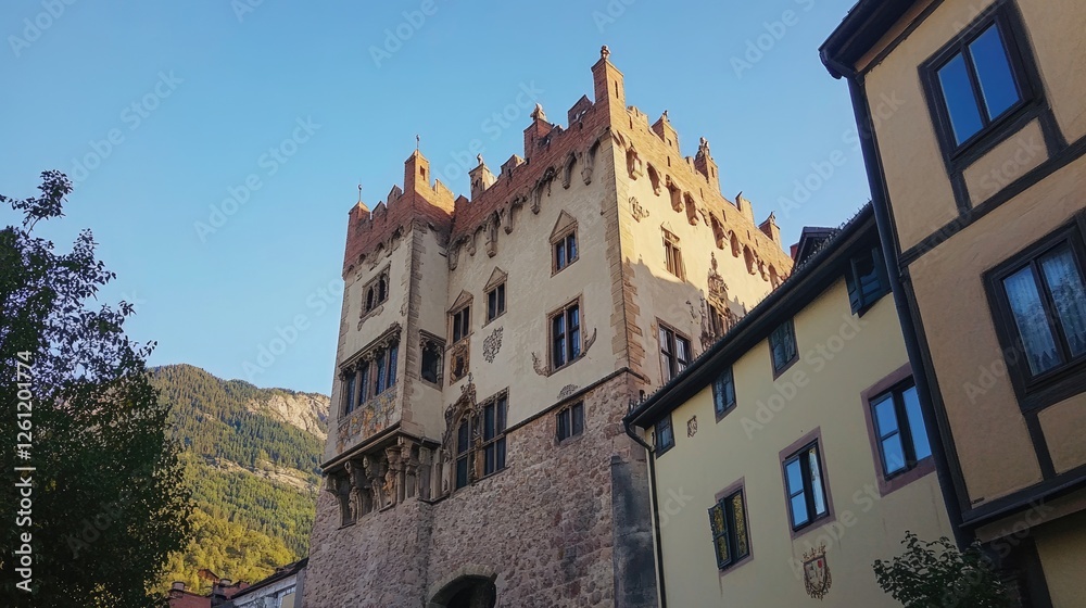 Exploring Castello di Tirolo: A Scenic Tower Overlooking the Adige River in Bolzano's Alto Adige Hills Exploring Castello di Tirolo: A Scenic Tower Overlooking the Adige River in Bolzano's Alto Adige Hills