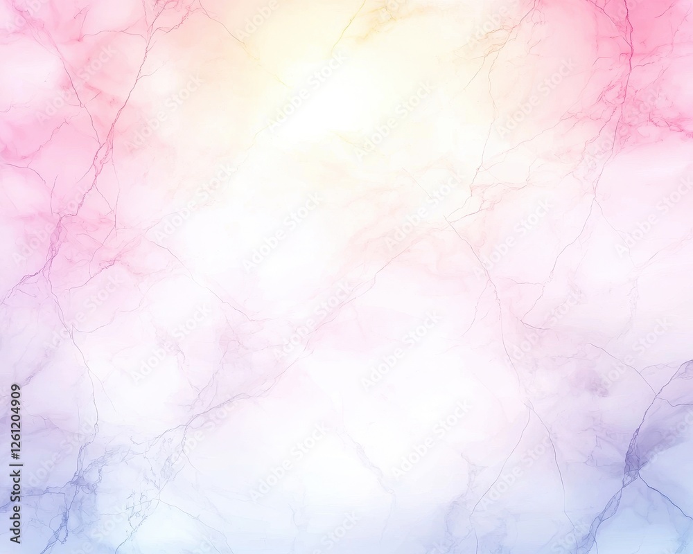 Obraz premium Soft Colorful Marble Texture with Smooth Gradient and Unique Veins