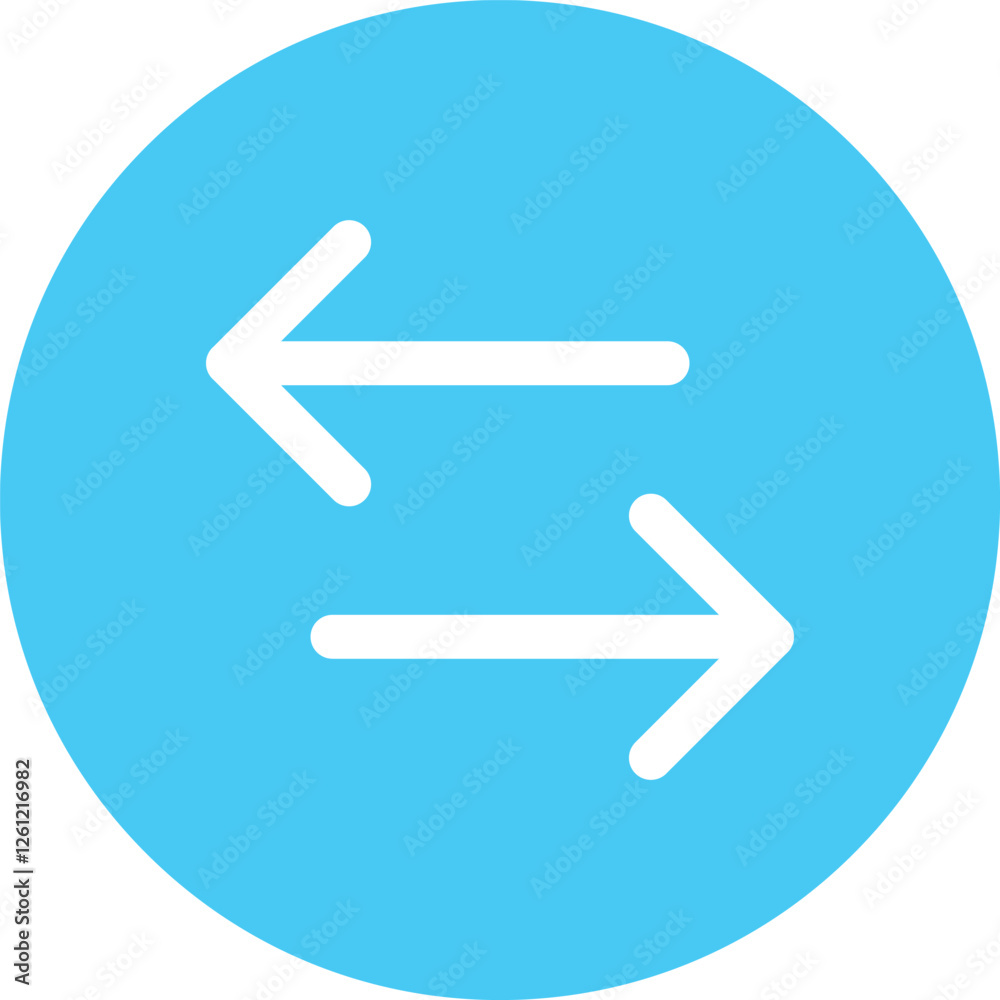 Arrows data transfer icon, exchange arrow icons - Swap icon with two arrows. Colorful set of icons Arrows data transfer icon, exchange arrow icons - Swap icon with two arrows. Colorful set of icons