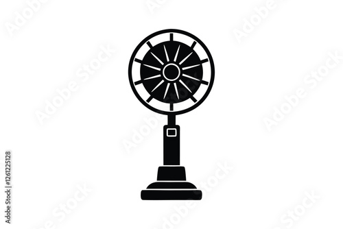 pedestal fan vector icon.eps