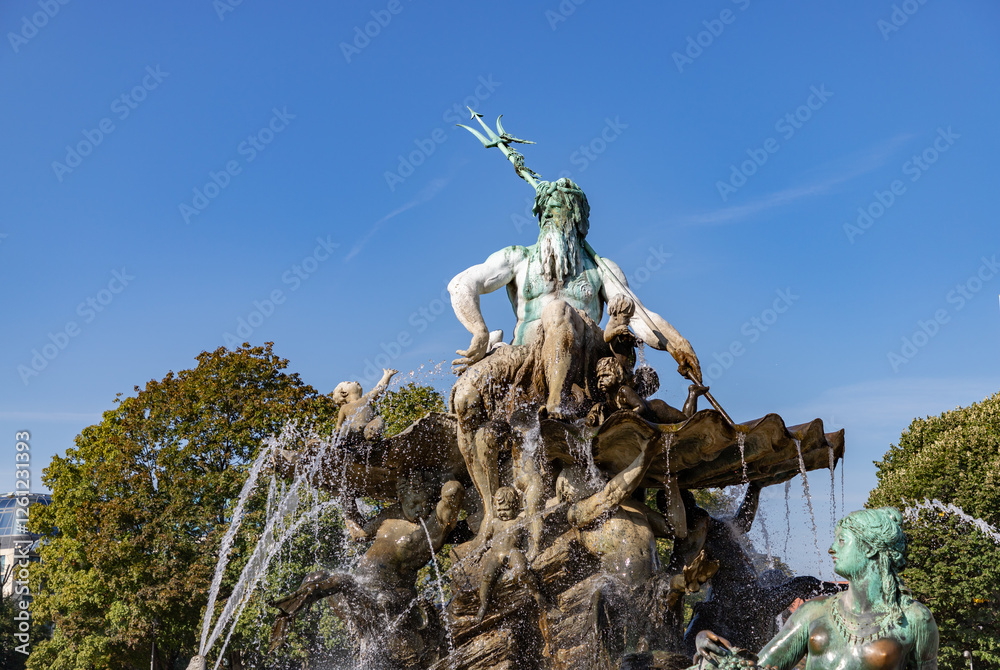 Neptune Fountain in Berlin