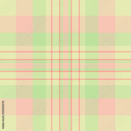 Tiny fabric vector textile, display pattern plaid tartan. Bedroom texture background check seamless in light and orange colors.