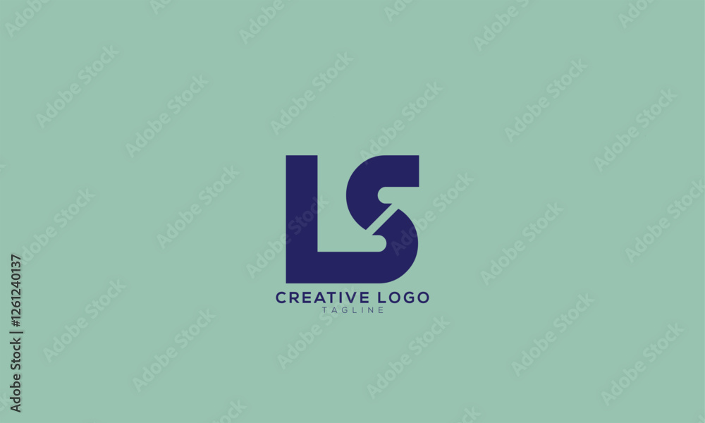 LS SL Abstract initial monogram letter alphabet logo design LS SL Abstract initial monogram letter alphabet logo design