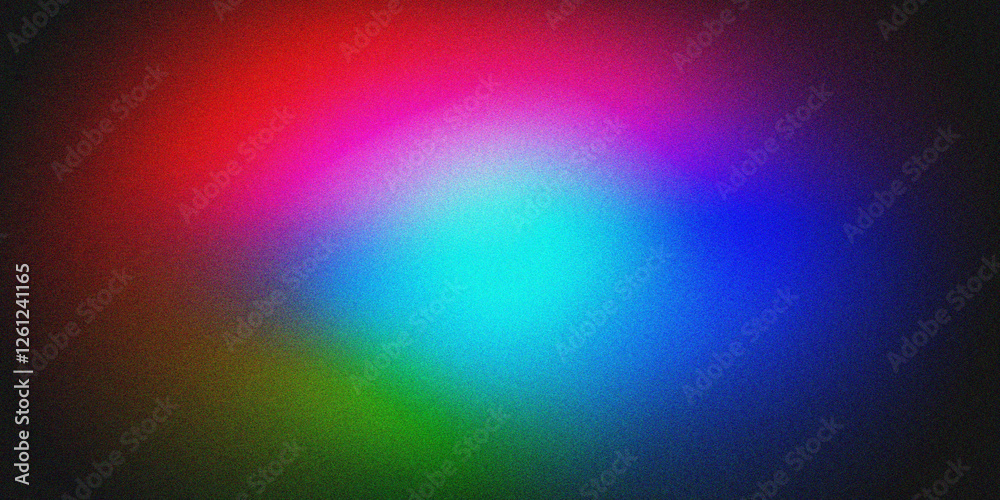Fototapeta premium Vibrant Rainbow Color Gradient Background Texture for Design Projects