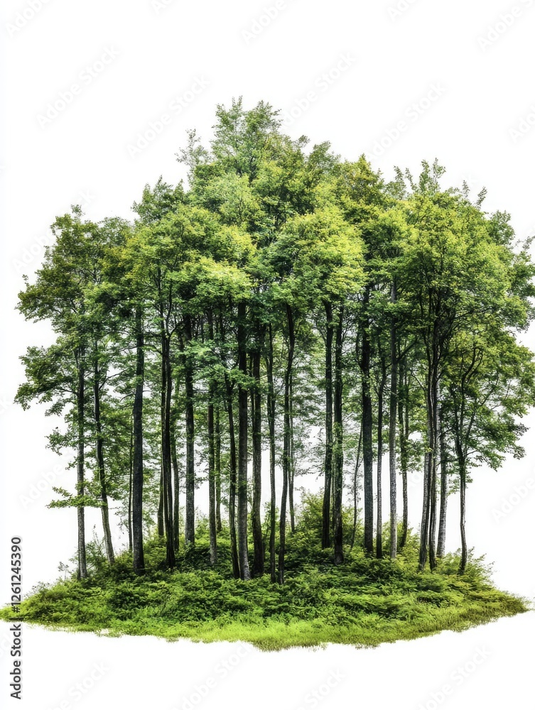 Fototapeta premium Tropical Island Forest