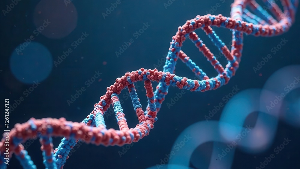 Genetic research and Biotech science Concept. Genetic research and Biotech science Concept.