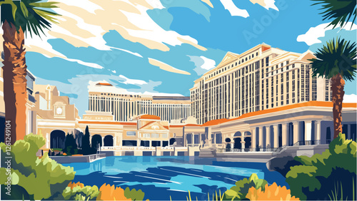 The Grandeur of Caesars Palace.eps