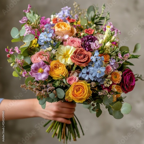 Colorful Spring Bouquet