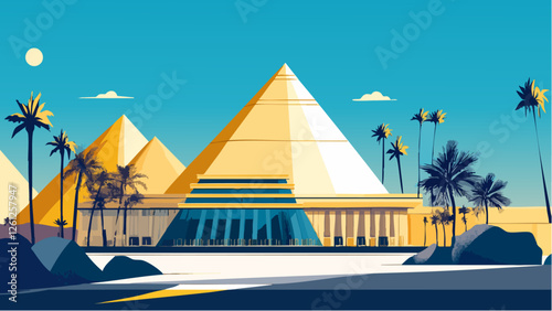 The Luxor Pyramid- A Landmark in Las Vegas