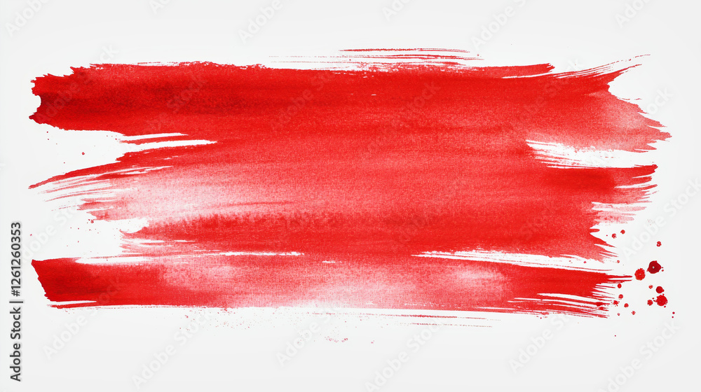 Bold red brushstroke texture creates an expressive abstract design on a deep red background Bold red brushstroke texture creates an expressive abstract design on a deep red background