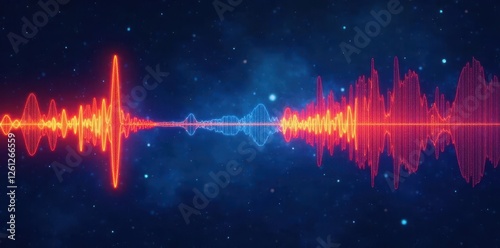 Diagram comparing sound waves from stationary and moving source; wavelength changes shown , sound wave, representation, moving photo