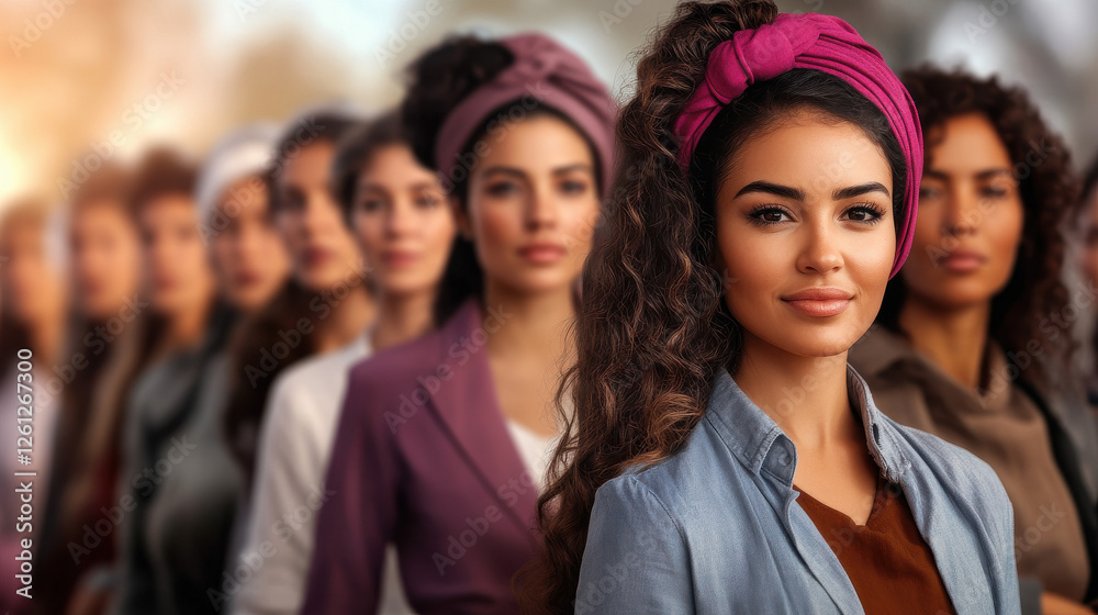 Obraz premium Breathtaking montage of women inventors, leaders, and artists for Women’s History Month