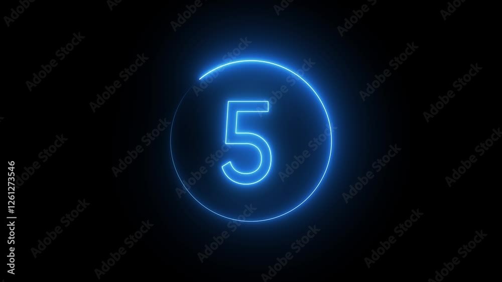 Loading bar with circle animation counting from 10 to 1 in the center of the circle on black background. 4k video motion graphic animation Loading bar with circle animation counting from 10 to 1 in the center of the circle on black background. 4k video motion graphic animation