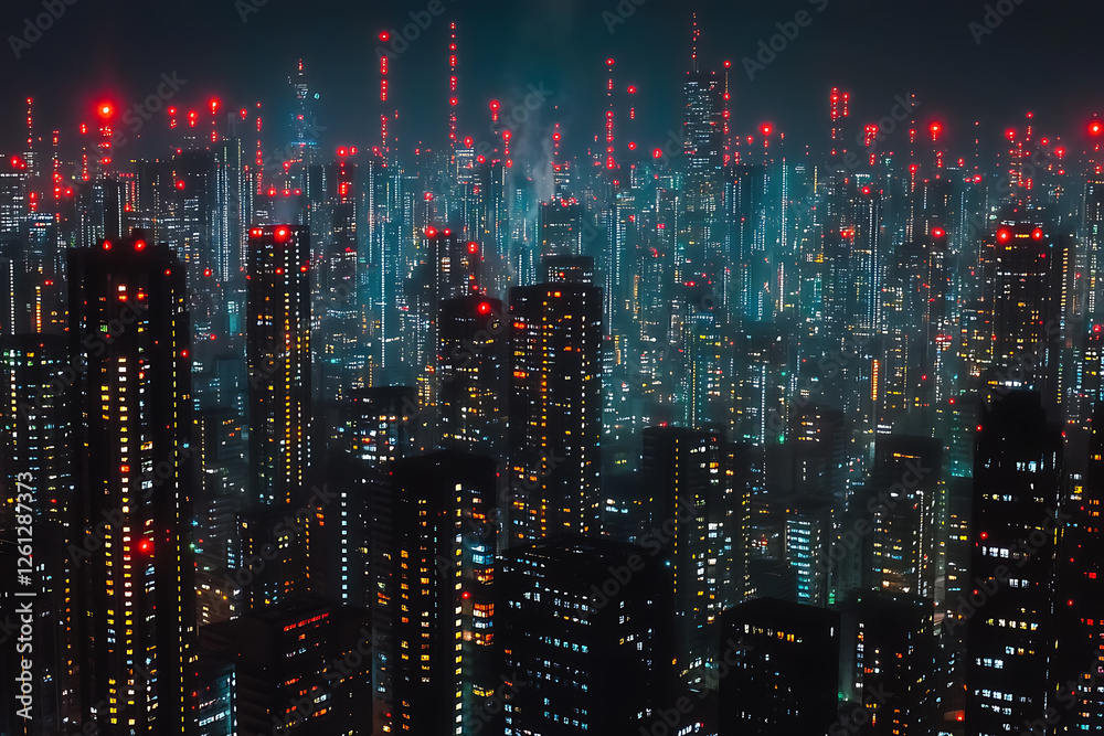 A digital-themed background featuring a futuristic cityscape with high-rise buildings, representing a modern metropolis. A digital-themed background featuring a futuristic cityscape with high-rise buildings, representing a modern metropolis.