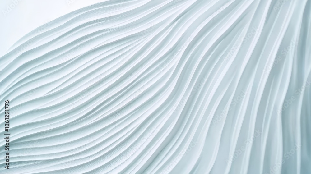 Fototapeta premium Flowing textures abstract art digital design minimalist studio close-up view contemporary aesthetics