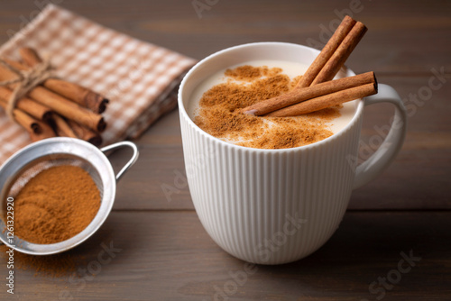 Obraz na płótnie Turkish hot drink; Sahlep or salep w salonie