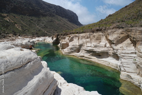 Exploration of the Stunning Socotra Kalysan Canyon in Yemen's Unique Landscape