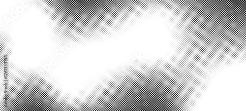 Halftone pattern with dots on a white background. Abstract texture for design. vector illustration. Modern design banner template.