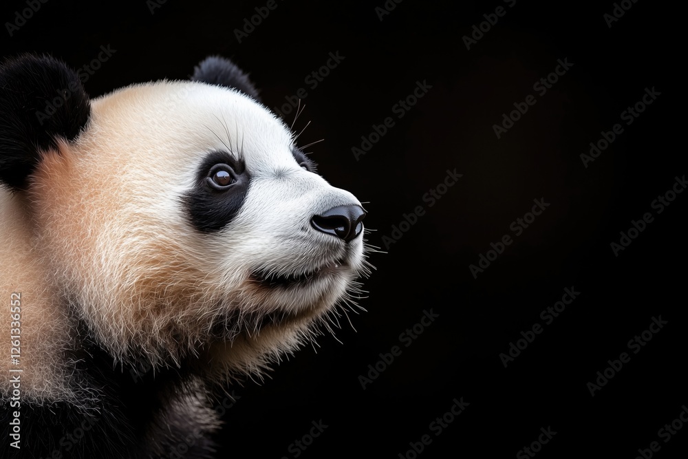 Close-up Portrait of a Panda: Majestic and Endearing Wildlife Photography Close-up Portrait of a Panda: Majestic and Endearing Wildlife Photography