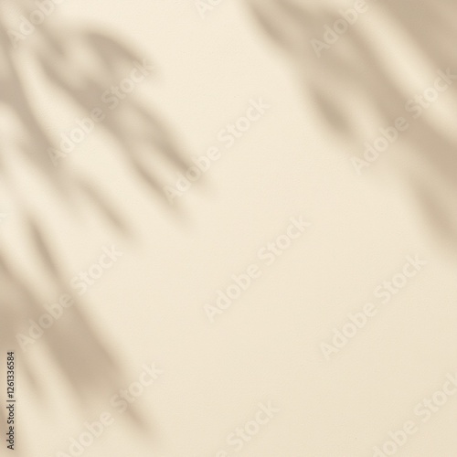 minimalist flat lay mockup surface branding textured shadow neutral aesthetic product display design warm blank soft clean beige natural