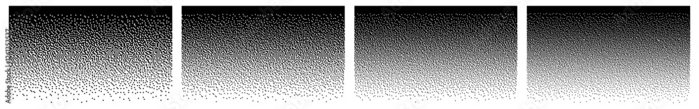 4 DÉGRADÉS VECTORIELS DE STYLE BITMAP