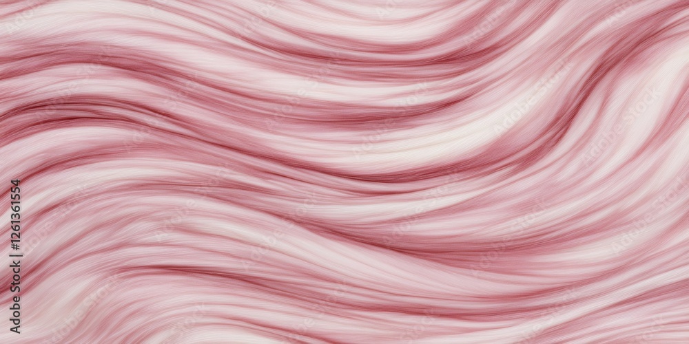 Fototapeta premium Pink, white lines gracefully intertwining, forming smooth, elegant wave pattern, perfect for backgrounds, design elements