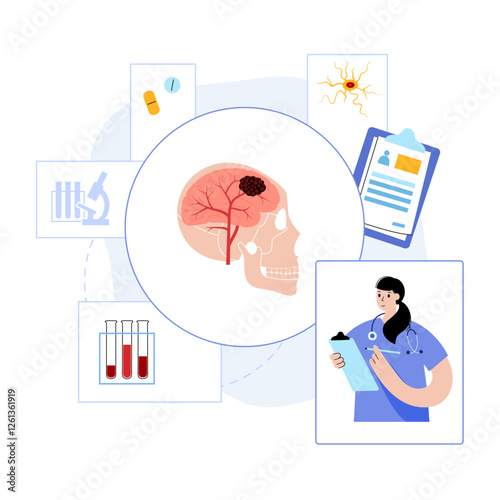 Brain cancer poster
