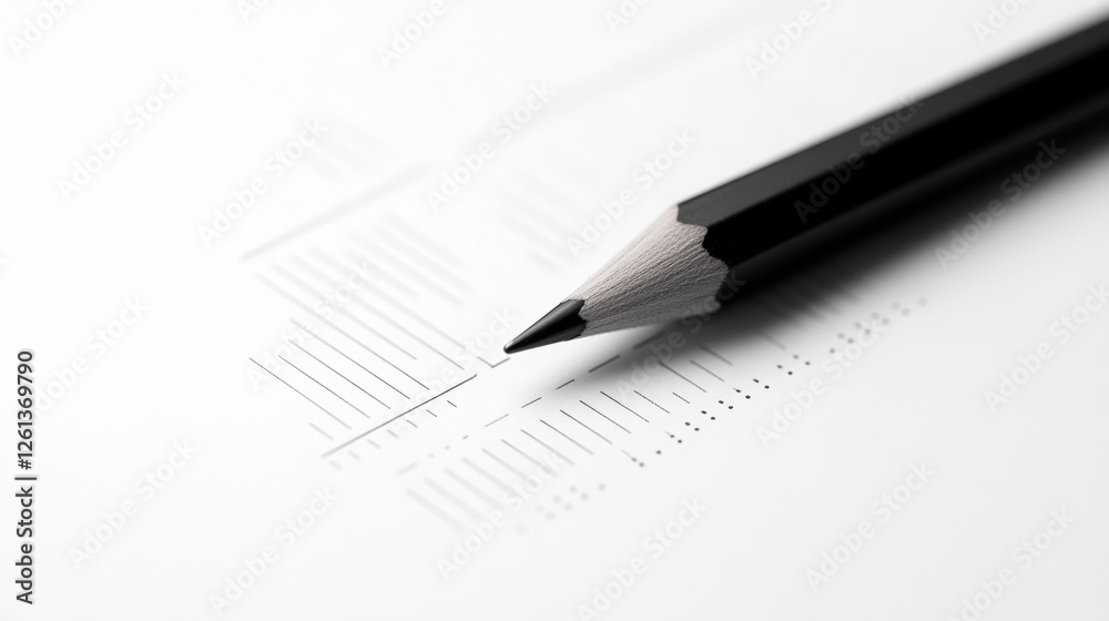 IELTS answer sheet with sharpened pencil IELTS answer sheet with sharpened pencil