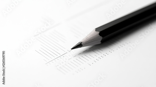 IELTS answer sheet with sharpened pencil
