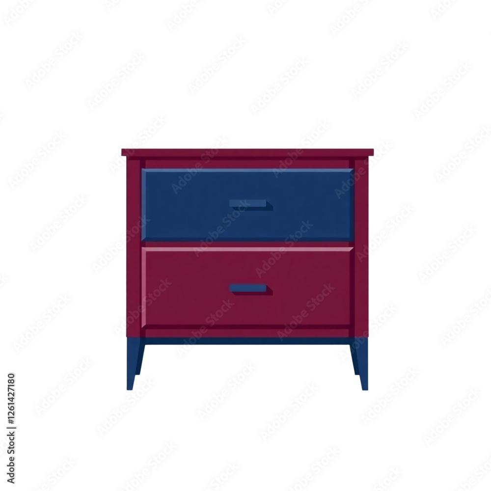 furniture set isolated on white background furniture set isolated on white background