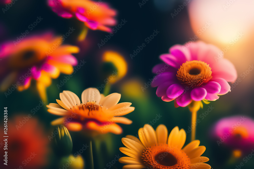 Obraz premium colorful flower arrangement