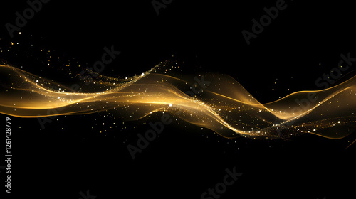 sparks dust golden yellow stars