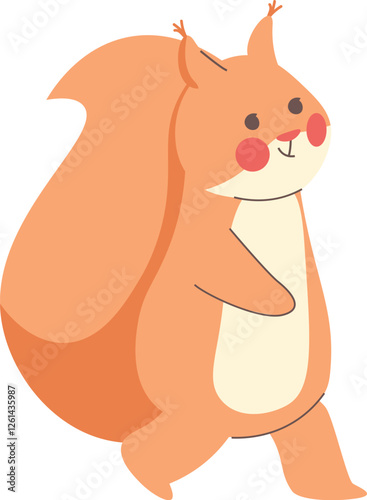 Hand Drawn Squirrel